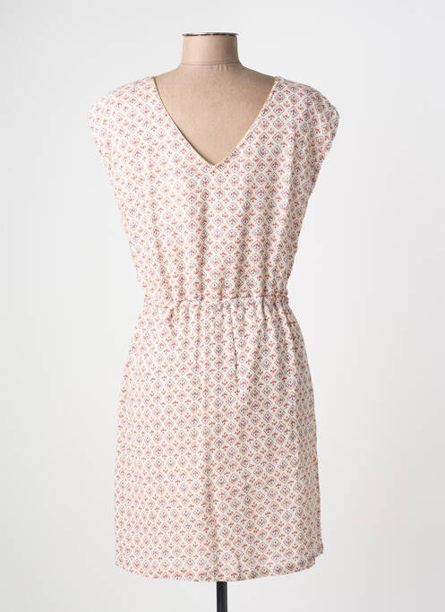 Rochie midi imprimeu fantezie fără mâneci roz C'EST BEAU LA VIE femme
