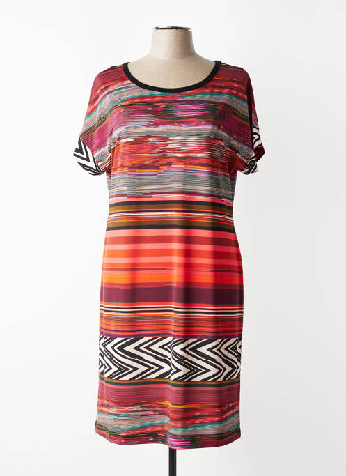 Rochie scurtă mâneci scurte mâneci scurte portocaliu TELMAIL femme