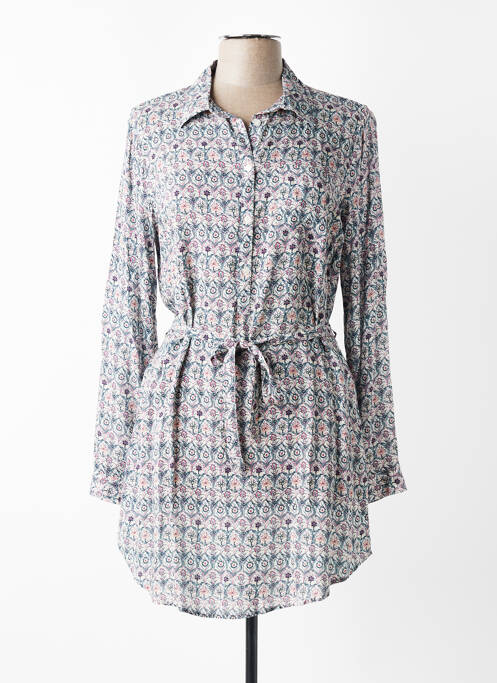 Rochie scurtă mâneci lungi mâneci lungi albastru C'EST BEAU LA VIE femme