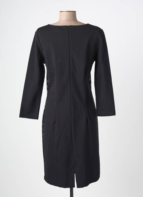 Rochie midi mâneci lungi mâneci lungi negru TELMAIL femme