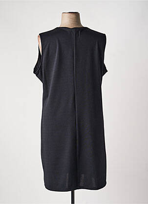 Rochie midi fără mâneci fără mâneci negru VETISTYLE femeie