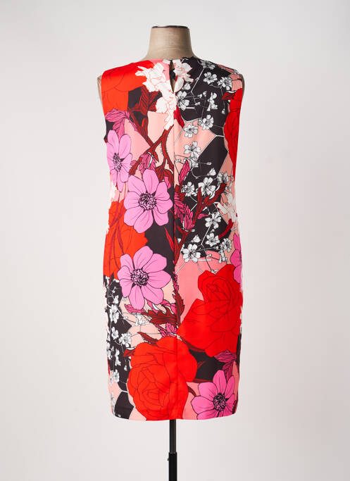 Rochie midi croială fluidă fără mâneci roșu TELMAIL femme