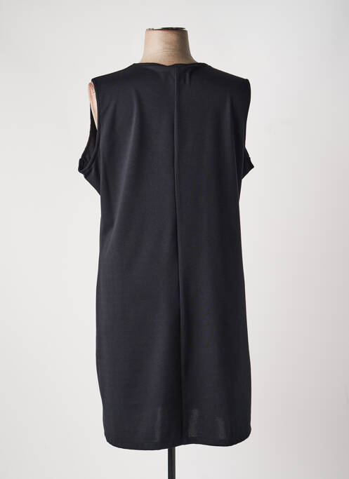 Rochie midi fără mâneci fără mâneci negru VETISTYLE femme