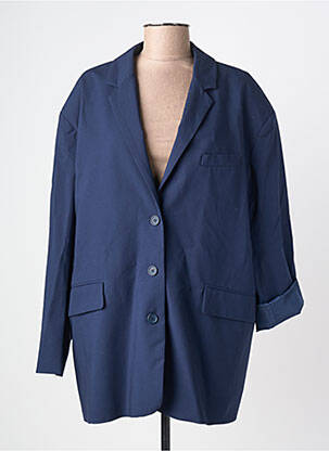 Sacou buzunare albastru AMERICAN VINTAGE femeie