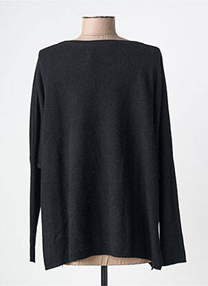 Vestă cu mâneci lungi strânsă pe partea de jos negru ABSOLUT CASHMERE femeie