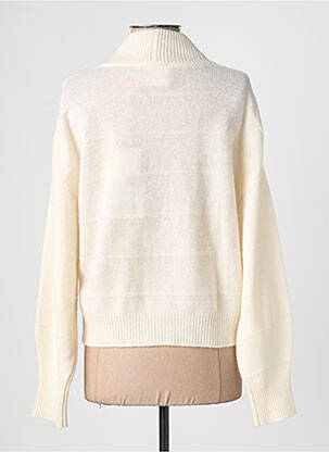 Vestă cu mâneci lungi elasticitate bej ABSOLUT CASHMERE femeie