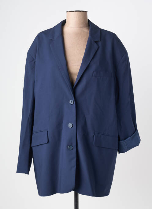 Sacou buzunare albastru AMERICAN VINTAGE femme