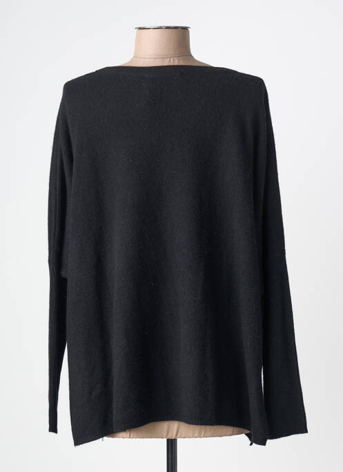 Vestă cu mâneci lungi elasticitate negru ABSOLUT CASHMERE femme