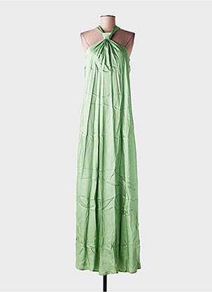 Rochie lungă fără mâneci fără mâneci verde ESSENTIEL ANTWERP femeie