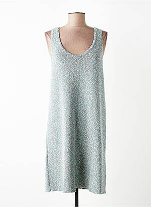 Rochie midi fără mâneci fără mâneci albastru AMERICAN VINTAGE femme