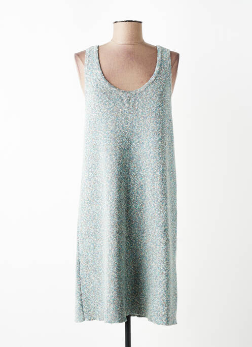 Rochie midi fără mâneci fără mâneci albastru AMERICAN VINTAGE femme