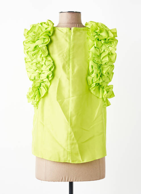 Top mâneci scurte mâneci scurte verde ESSENTIEL ANTWERP femme