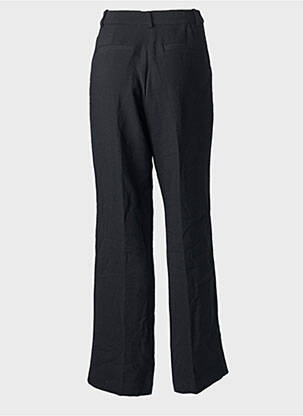 Pantalon drept talie cu cleme mărime normală negru BA&SH femeie