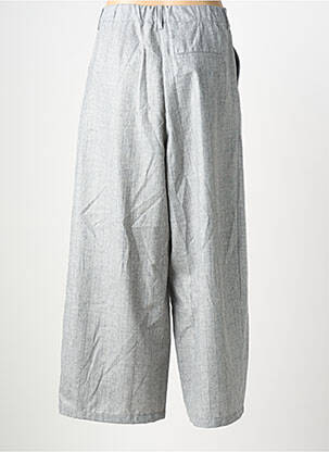 Pantalon 7/8 talie înaltă talie înaltă gri AMERICAN VINTAGE femeie