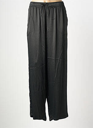 Pantalon larg croială fluidă mărime normală negru AMERICAN VINTAGE femeie