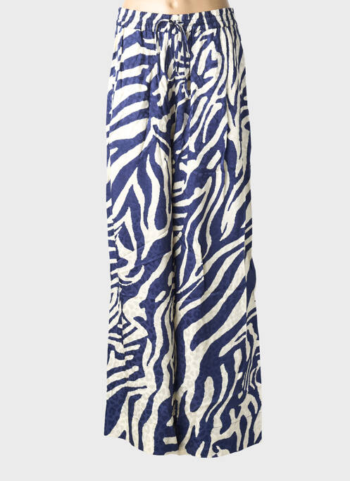 Pantalon larg croială fluidă mărime normală albastru ESSENTIEL ANTWERP femme