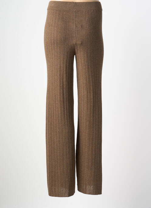 Pantalon evazat elasticitate mărime normală maro ONLY femme