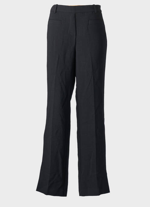 Pantalon drept țesătură crep mărime normală negru BA&SH femme