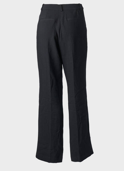 Pantalon drept țesătură crep mărime normală negru BA&SH femme