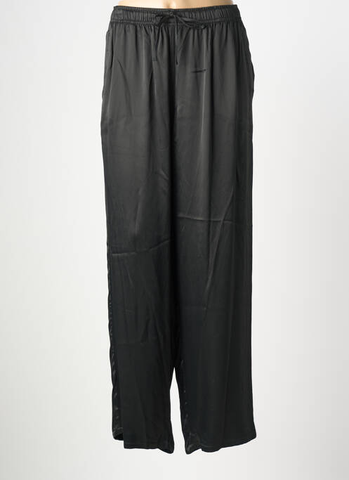 Pantalon larg croială fluidă mărime normală negru AMERICAN VINTAGE femme