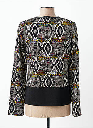 Jachete casual guler rotund negru TELMAIL femeie