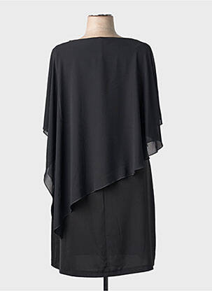 Rochie midi fără mâneci fără mâneci negru SPG WOMAN femeie