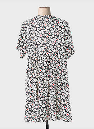 Rochie scurtă mâneci scurte mâneci scurte negru SPG WOMAN femeie