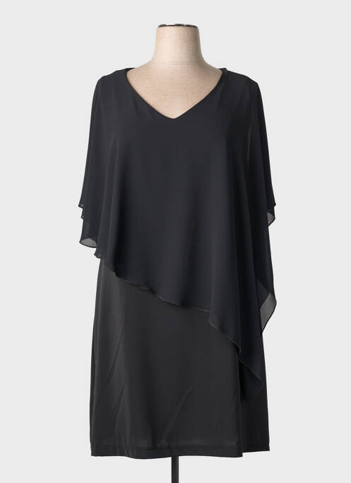 Rochie midi fără mâneci fără mâneci negru SPG WOMAN femme