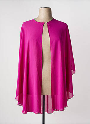 Vestă cu mâneci lungi guler rotund violet SPG WOMAN femeie
