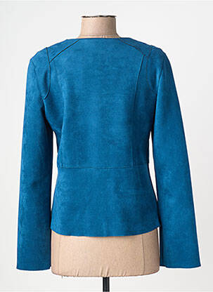 Jachete casual guler rotund albastru DIANE LAURY femeie