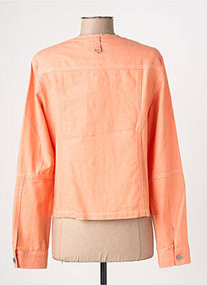 Jachete casual guler rotund portocalie DIANE LAURY femeie