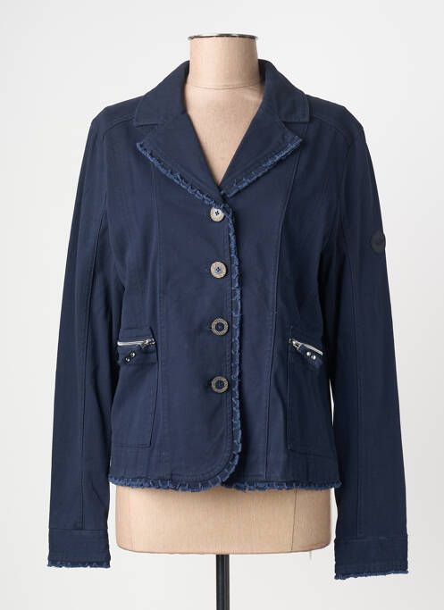 Sacou buzunare albastru REVER MILE femme
