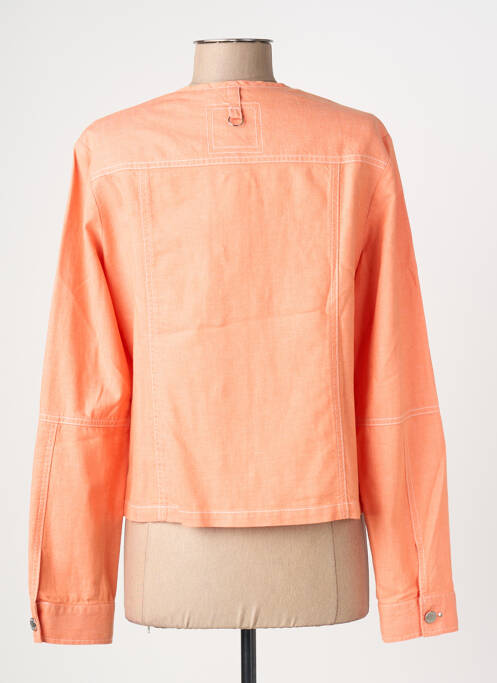 Jachete casual guler rotund portocaliu DIANE LAURY femme
