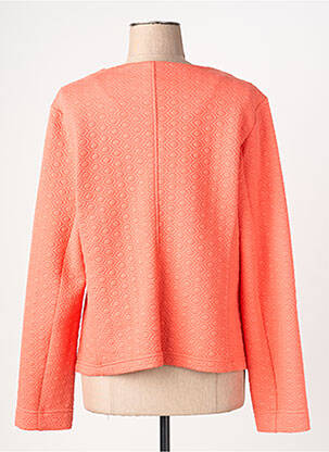 Jachete casual guler rotund portocalie DIANE LAURY femeie