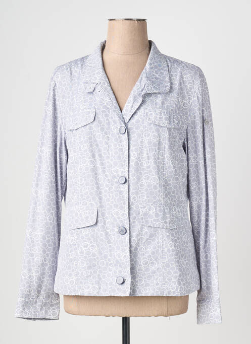 Jachete casual guler tip costum albastru CONCEPT K femme