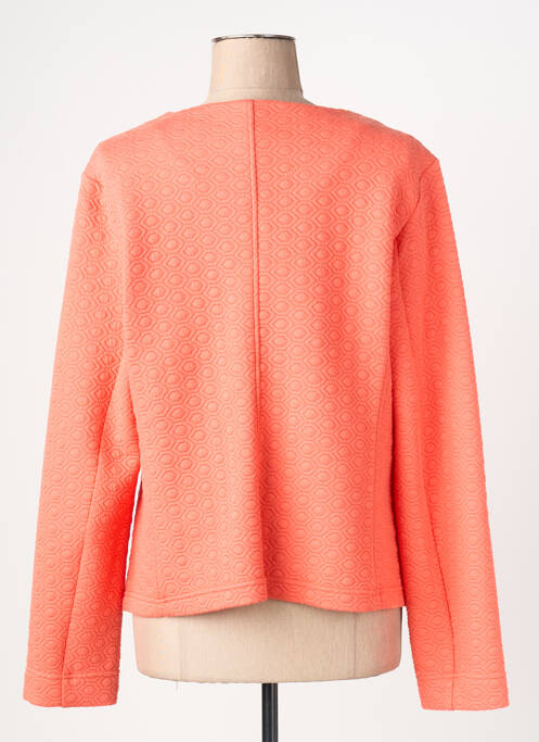 Jachete casual guler rotund portocaliu DIANE LAURY femme