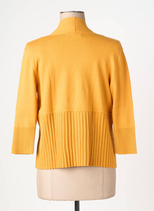 Vestă cu mâneci lungi mâneci 3/4 galben CONCEPT K femme