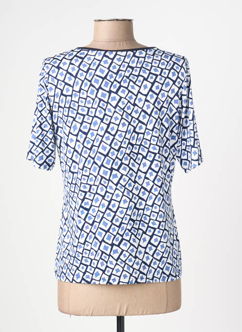 Tricou mâneci trei sferturi mâneci scurte albastru TELMAIL femme