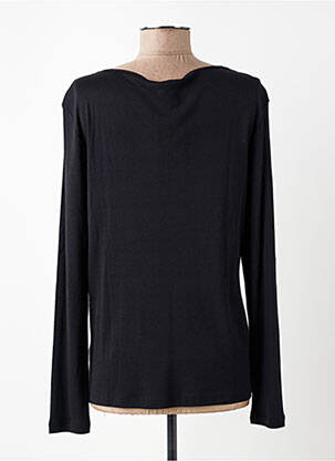 Tricou mâneci lungi mâneci lungi negru DIANE LAURY femeie
