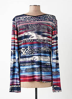 Tricou mâneci lungi mâneci lungi albastru GRIFFON femeie