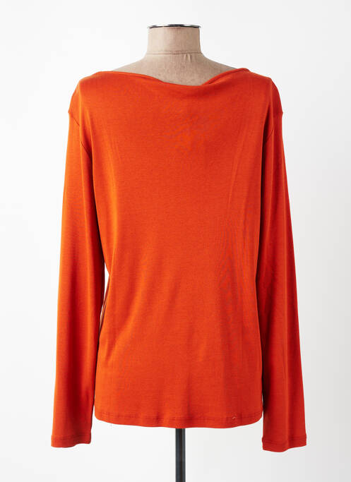 Tricou mâneci lungi mâneci lungi portocaliu DIANE LAURY femme