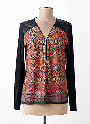 Tricou mâneci lungi mâneci lungi negru TELMAIL femeie