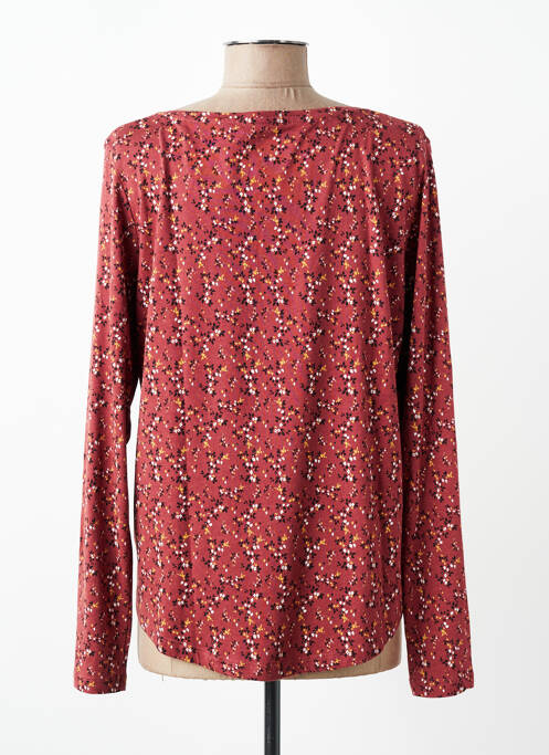Tricou elasticitate mâneci lungi roz C'EST BEAU LA VIE femme