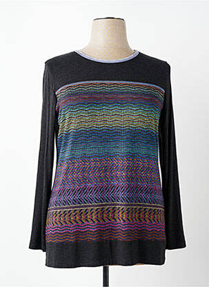 Tricou mâneci lungi mâneci lungi negru TELMAIL femeie