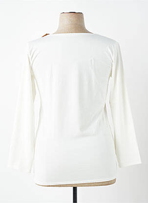 Tricou mâneci lungi mâneci lungi alb ATHENA femeie