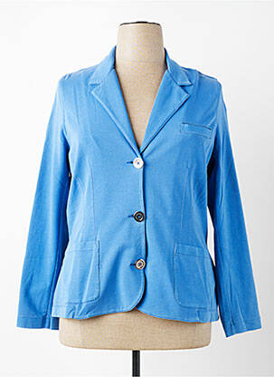 Jachete casual guler tip costum albastru CONCEPT K femeie