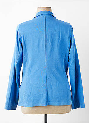 Jachete casual guler tip costum albastru CONCEPT K femeie