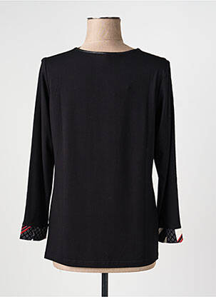 Tricou mâneci lungi mâneci lungi negru TELMAIL femeie