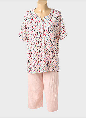 Pijama croială dreaptă roz ARY & BELLE femeie