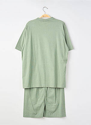 Pijamale scurte mâneci scurte verde PERLINA femeie